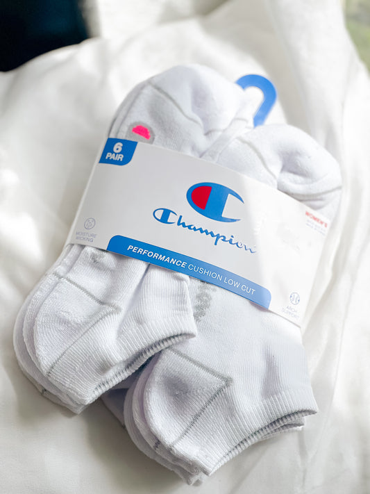 Calcetines Blancos Champion (6 pares)