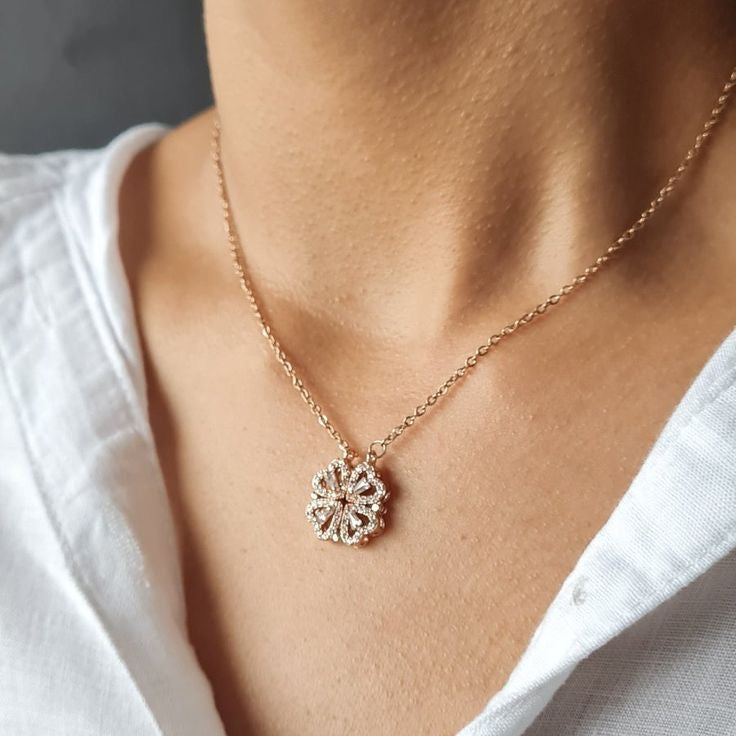 Cadena trébol doble uso