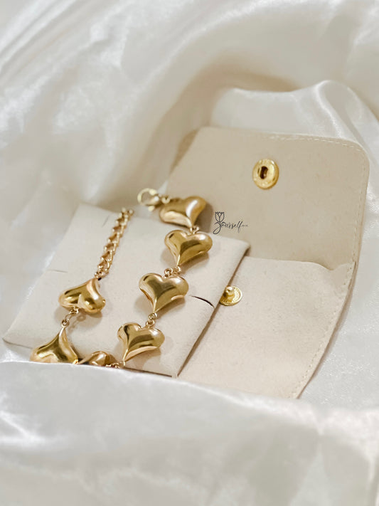 Pulsera Corazón Infladito