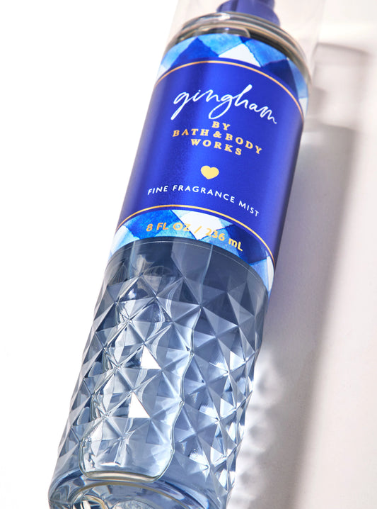 Gingham Blue - Splash